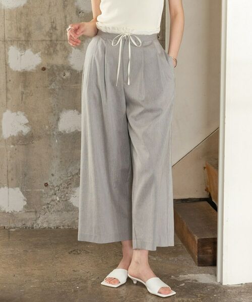 GALLEST / ギャレスト パンツ | イージーリネンタックパンツ | 詳細1