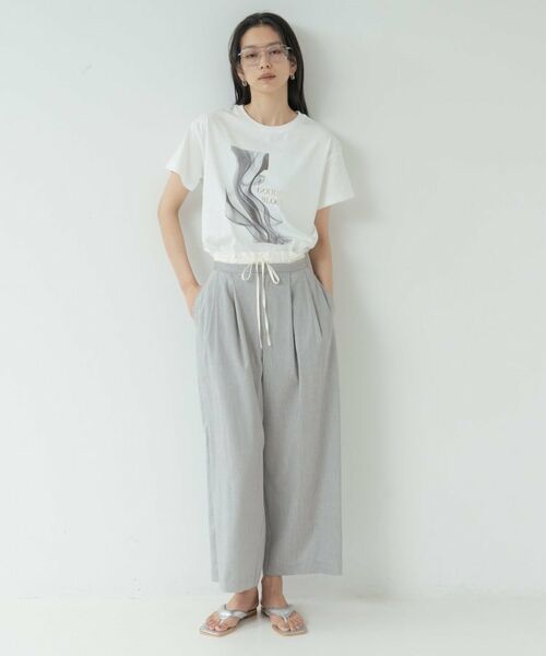 GALLEST / ギャレスト パンツ | イージーリネンタックパンツ | 詳細12