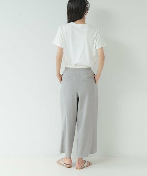 GALLEST / ギャレスト パンツ | イージーリネンタックパンツ | 詳細14