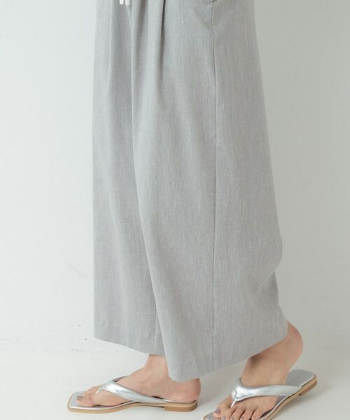 GALLEST / ギャレスト パンツ | イージーリネンタックパンツ | 詳細16