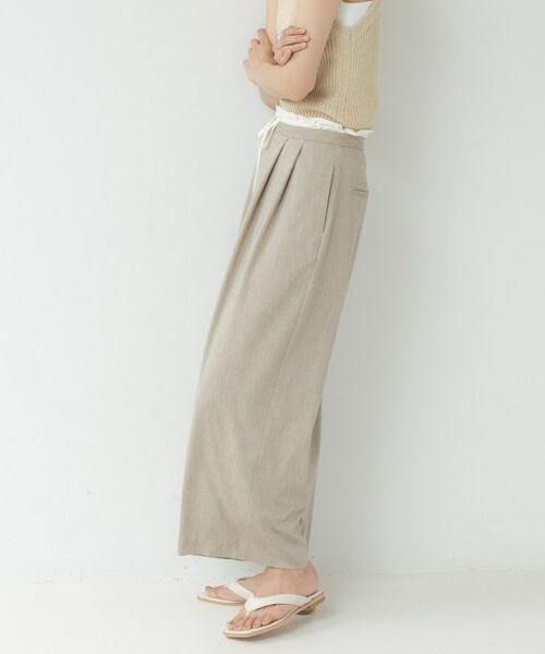GALLEST / ギャレスト パンツ | イージーリネンタックパンツ | 詳細22