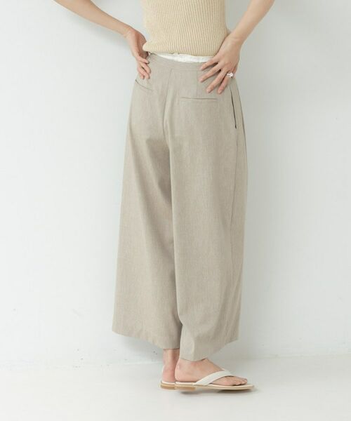GALLEST / ギャレスト パンツ | イージーリネンタックパンツ | 詳細23