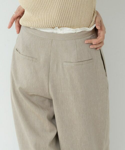 GALLEST / ギャレスト パンツ | イージーリネンタックパンツ | 詳細24