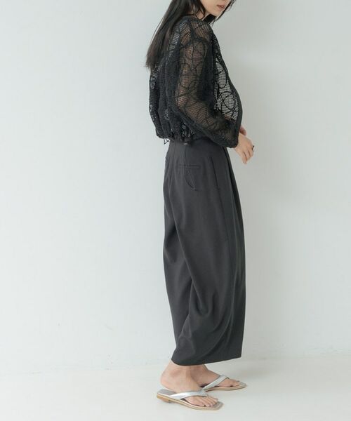 GALLEST / ギャレスト パンツ | イージーリネンタックパンツ | 詳細5