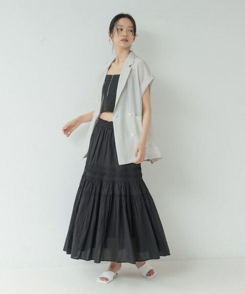 GALLEST / ギャレスト ロング・マキシ丈スカート | コットンロングスカート | 詳細11