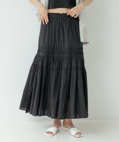 GALLEST / ギャレスト ロング・マキシ丈スカート | コットンロングスカート | 詳細13