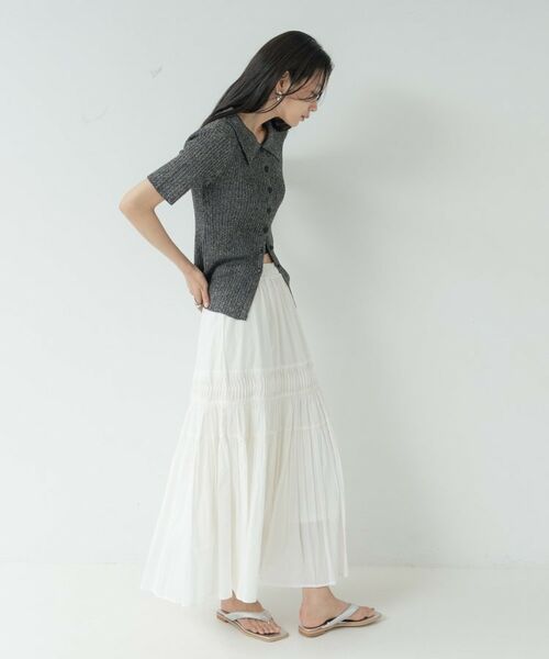 GALLEST / ギャレスト ロング・マキシ丈スカート | コットンロングスカート | 詳細2