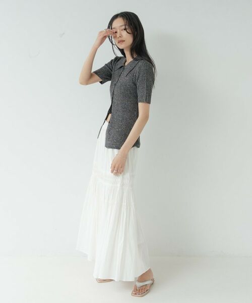 GALLEST / ギャレスト ロング・マキシ丈スカート | コットンロングスカート | 詳細3