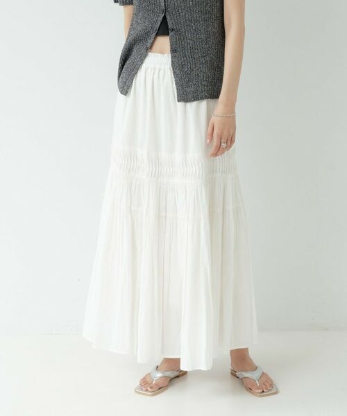 GALLEST / ギャレスト ロング・マキシ丈スカート | コットンロングスカート | 詳細4