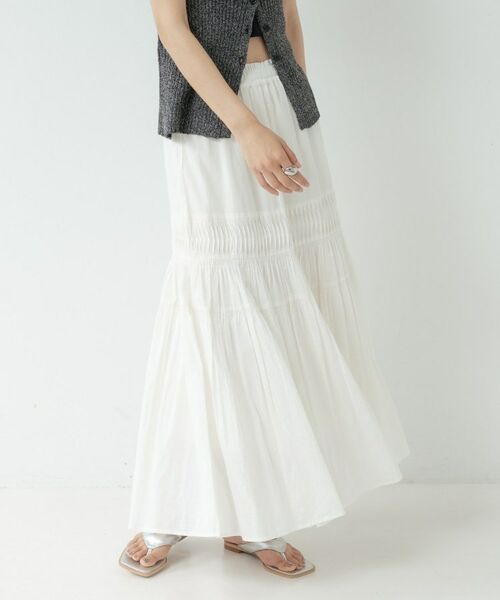 GALLEST / ギャレスト ロング・マキシ丈スカート | コットンロングスカート | 詳細5