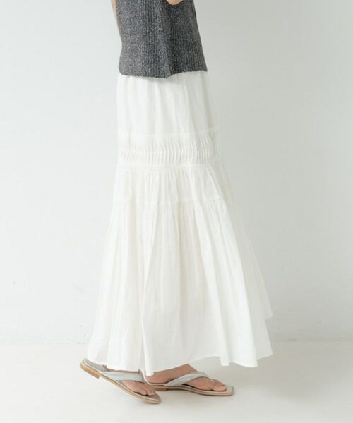 GALLEST / ギャレスト ロング・マキシ丈スカート | コットンロングスカート | 詳細7
