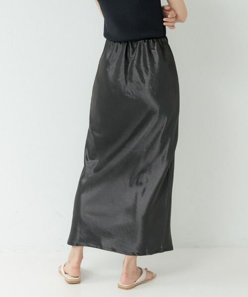 GALLEST / ギャレスト ロング・マキシ丈スカート | 【一部店舗限定】サテンナロースカート | 詳細14