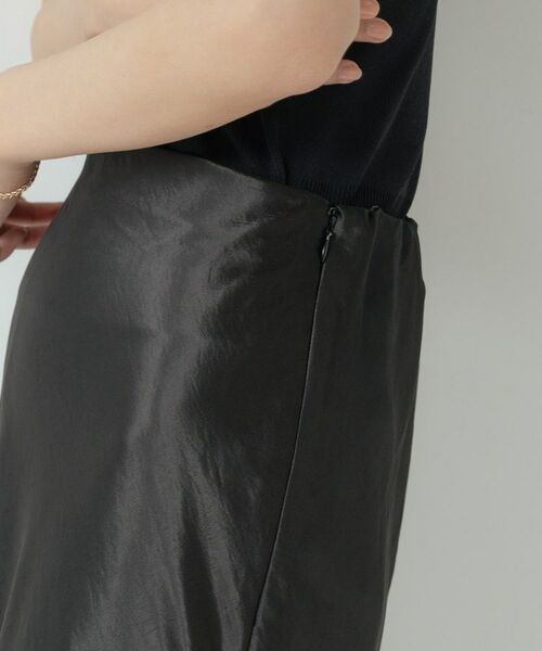 GALLEST / ギャレスト ロング・マキシ丈スカート | 【一部店舗限定】サテンナロースカート | 詳細15