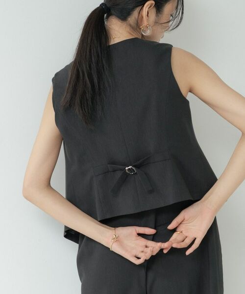 GALLEST / ギャレスト ベスト | サイドタックリネンジレ | 詳細18