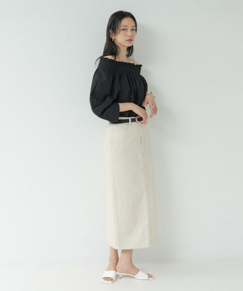 GALLEST / ギャレスト シャツ・ブラウス | サッカーオフショルブラウス | 詳細2