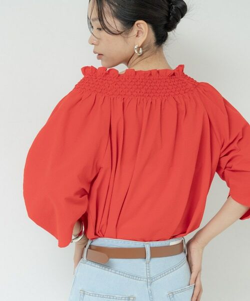 GALLEST / ギャレスト シャツ・ブラウス | サッカーオフショルブラウス | 詳細21