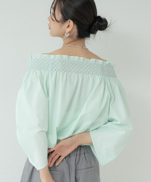 GALLEST / ギャレスト シャツ・ブラウス | サッカーオフショルブラウス | 詳細29