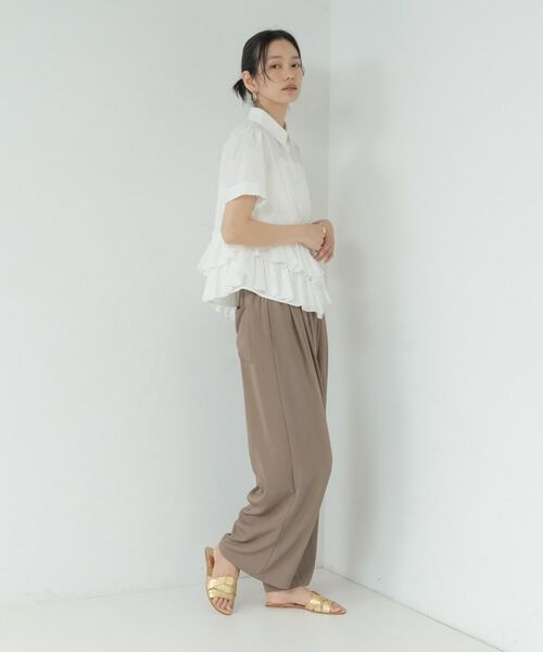 GALLEST / ギャレスト シャツ・ブラウス | ティアードフリルヘムシャツ | 詳細23