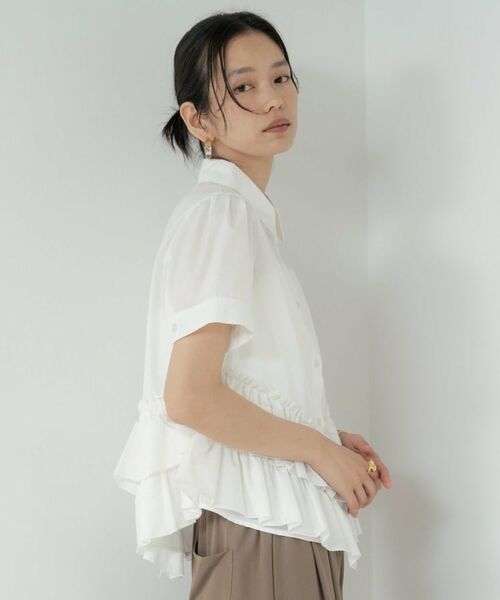 GALLEST / ギャレスト シャツ・ブラウス | ティアードフリルヘムシャツ | 詳細26