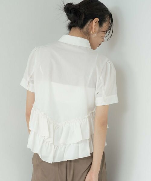 GALLEST / ギャレスト シャツ・ブラウス | ティアードフリルヘムシャツ | 詳細27
