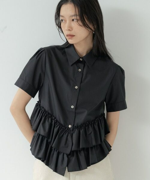 GALLEST / ギャレスト シャツ・ブラウス | ティアードフリルヘムシャツ | 詳細3