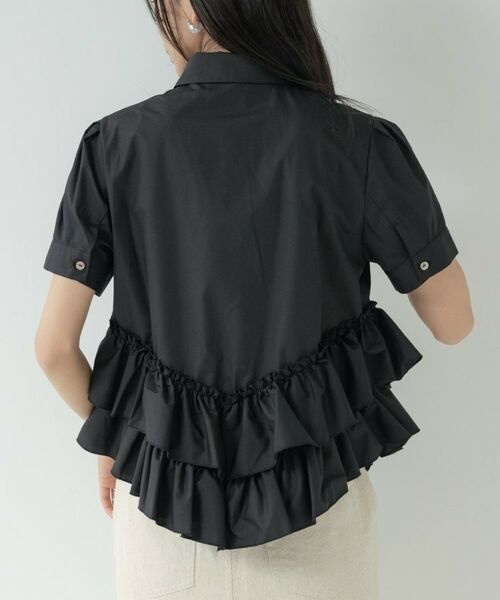 GALLEST / ギャレスト シャツ・ブラウス | ティアードフリルヘムシャツ | 詳細6