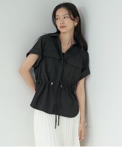 GALLEST / ギャレスト シャツ・ブラウス | Comfy SET UP｜サファリシャツ【セットアップ対応／通勤／カセット服／接触冷感／UVカット】