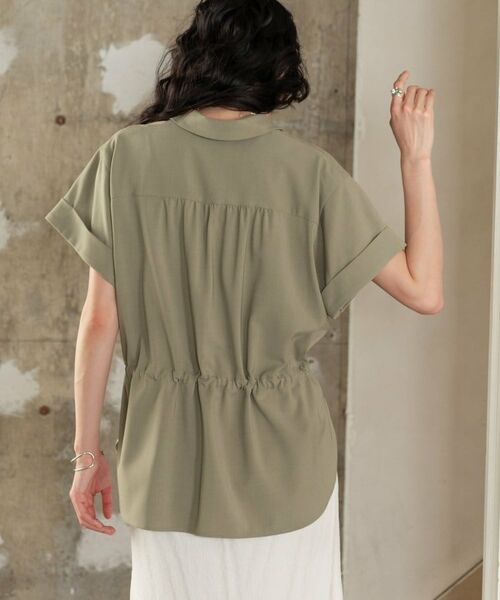 GALLEST / ギャレスト シャツ・ブラウス | Comfy SET UP｜サファリシャツ【セットアップ対応／通勤／カセット服／接触冷感／UVカット】 | 詳細11