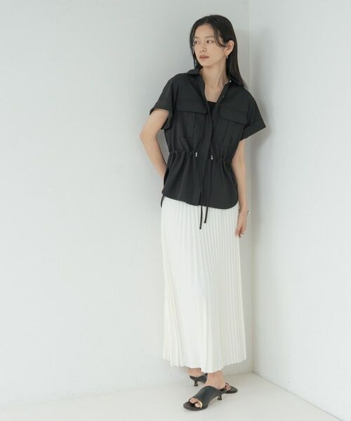 GALLEST / ギャレスト シャツ・ブラウス | Comfy SET UP｜サファリシャツ【セットアップ対応／通勤／カセット服／接触冷感／UVカット】 | 詳細15