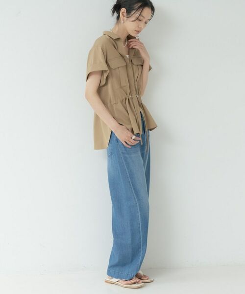 GALLEST / ギャレスト シャツ・ブラウス | Comfy SET UP｜サファリシャツ【セットアップ対応／通勤／カセット服／接触冷感／UVカット】 | 詳細23