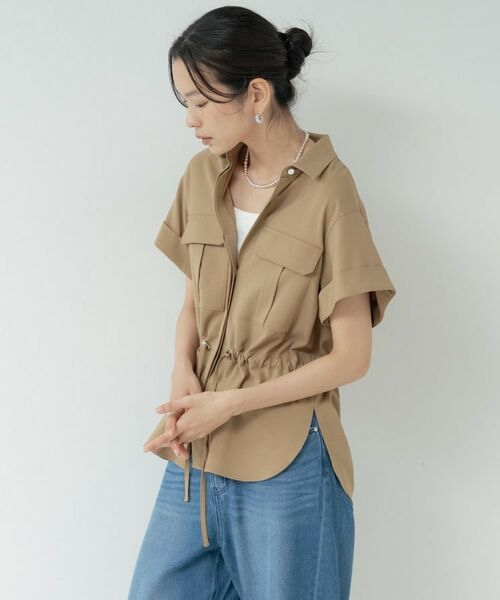 GALLEST / ギャレスト シャツ・ブラウス | Comfy SET UP｜サファリシャツ【セットアップ対応／通勤／カセット服／接触冷感／UVカット】 | 詳細24