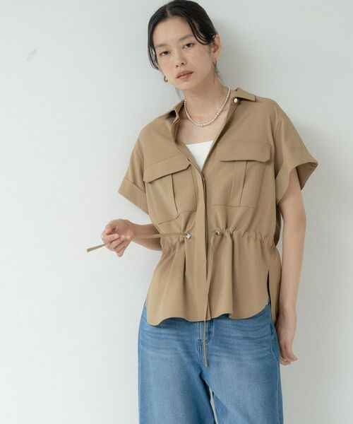 GALLEST / ギャレスト シャツ・ブラウス | Comfy SET UP｜サファリシャツ【セットアップ対応／通勤／カセット服／接触冷感／UVカット】 | 詳細25