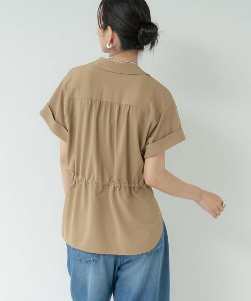 GALLEST / ギャレスト シャツ・ブラウス | Comfy SET UP｜サファリシャツ【セットアップ対応／通勤／カセット服／接触冷感／UVカット】 | 詳細26