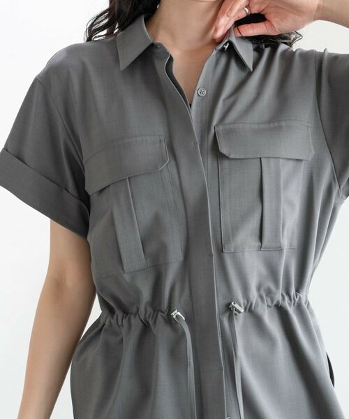 GALLEST / ギャレスト シャツ・ブラウス | Comfy SET UP｜サファリシャツ【セットアップ対応／通勤／カセット服／接触冷感／UVカット】 | 詳細6