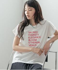 GALLEST / ギャレスト Tシャツ | 刺繍フレーズTシャツ