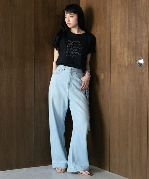 GALLEST / ギャレスト Tシャツ | 刺繍フレーズTシャツ | 詳細13