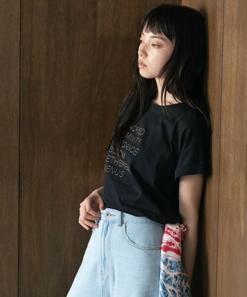 GALLEST / ギャレスト Tシャツ | 刺繍フレーズTシャツ | 詳細15