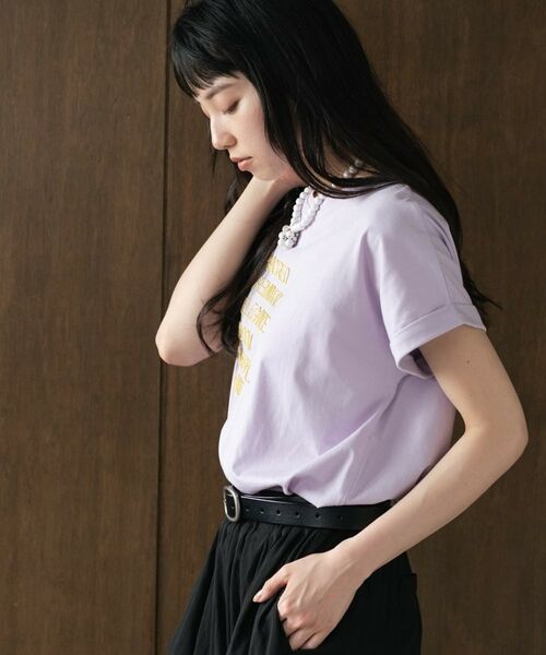 GALLEST / ギャレスト Tシャツ | 刺繍フレーズTシャツ | 詳細8