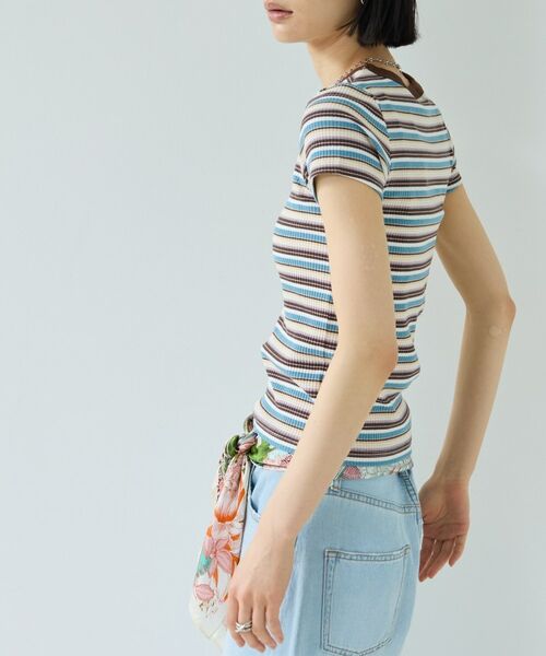 GALLEST / ギャレスト カットソー | レトロボーダーTシャツ | 詳細2