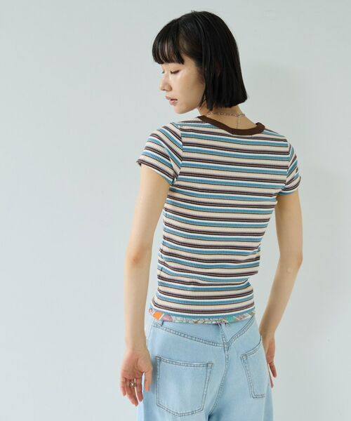 GALLEST / ギャレスト カットソー | レトロボーダーTシャツ | 詳細3