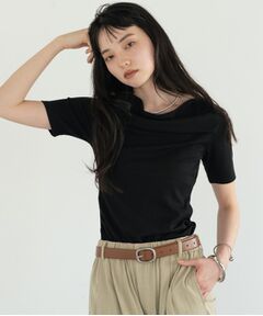 GALLEST / ギャレスト カットソー | オフショルハーフスリーブカットソー