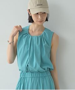 GALLEST / ギャレスト シャツ・ブラウス | ボリュームタックスリーブレスブラウス