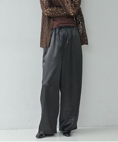 GALLEST / ギャレスト パンツ | サテンサイドラインパンツ