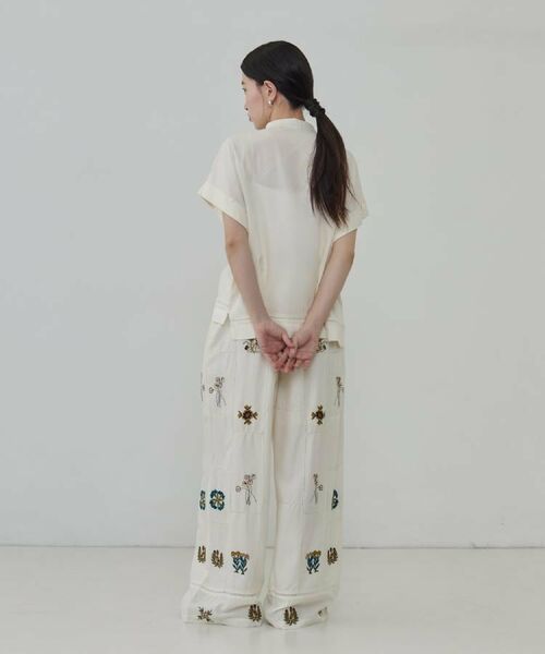 GALLEST / ギャレスト パンツ | アート刺繍イージーパンツ【セットアップ可能】 | 詳細13