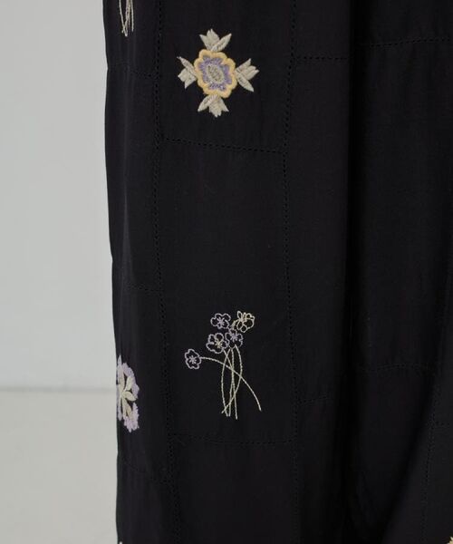 GALLEST / ギャレスト パンツ | アート刺繍イージーパンツ【セットアップ可能】 | 詳細9