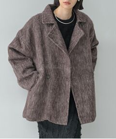 GALLEST / ギャレスト その他アウター | オーバーサイズシャギーミドル丈コート