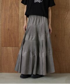 GALLEST / ギャレスト ロング・マキシ丈スカート | ティアードプリーツスカート