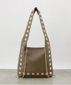 GALLEST / ギャレスト ショルダーバッグ | 【MILLELA FIRENZE】スタッズトリムワンショルダーバッグ