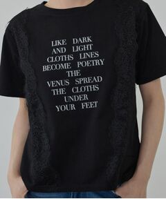 GALLEST / ギャレスト Tシャツ | レースステッチドTシャツ