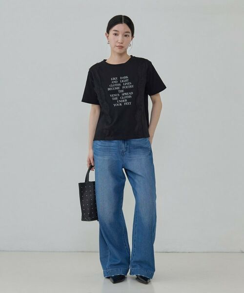 GALLEST / ギャレスト Tシャツ | レースステッチドTシャツ | 詳細13